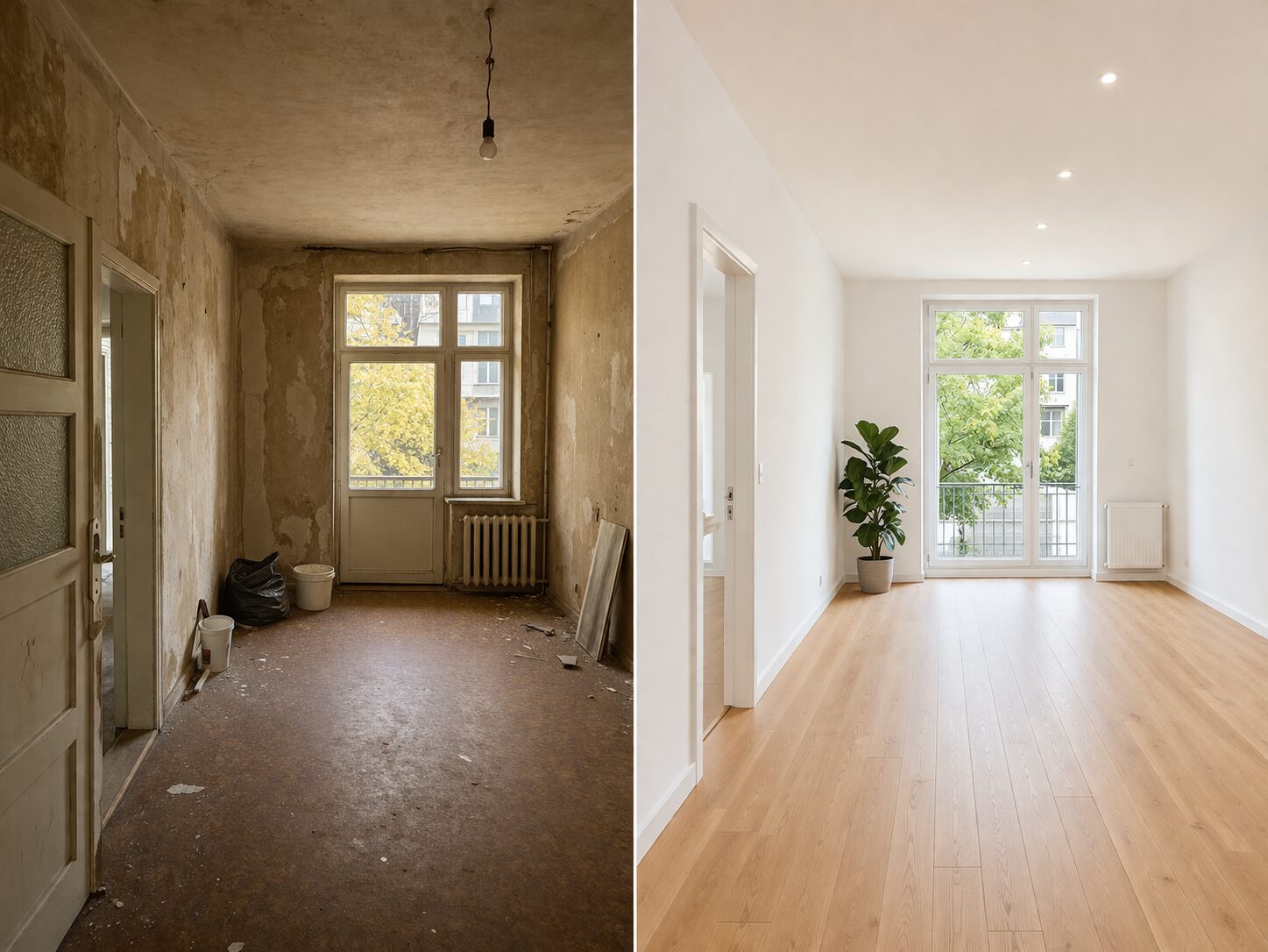 Renovierung Ergebnis